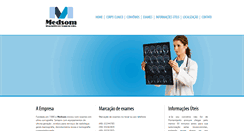 Desktop Screenshot of medsom.com.br